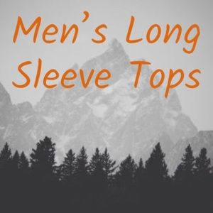 Men’s Long Sleeve Tops In Size Order
